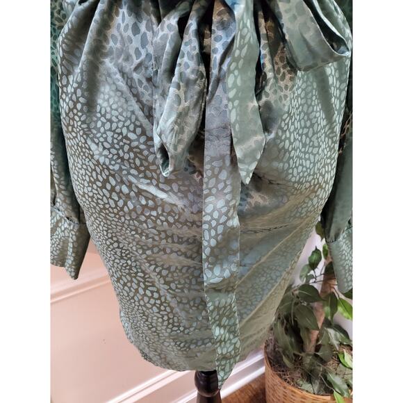 Fashion Nova "You Better Work" Green Polyester Long Sleeve Knee Length Size XL - Picture 3 of 14